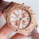 Swiss Copy Audemars Piguet Royal Oak Chronograph BF Asia 7750 Watch Rose Gold (4)_th.jpg